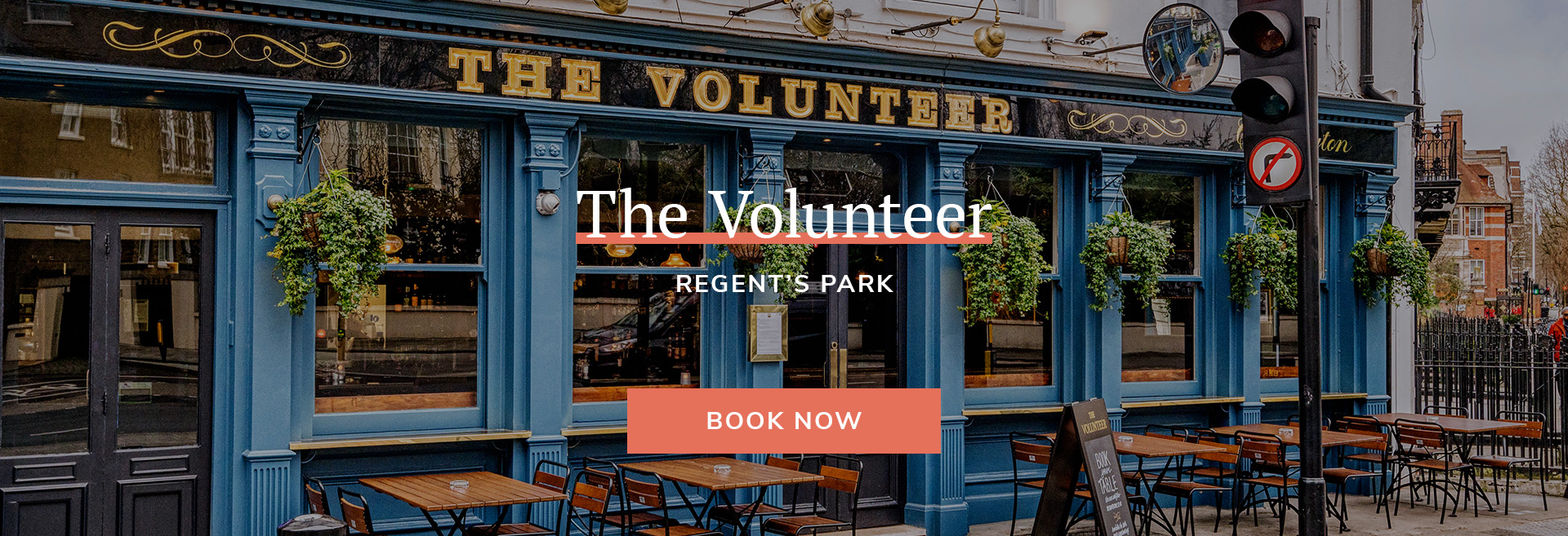 Enjoy a meal at your local pub at The Volunteer in London